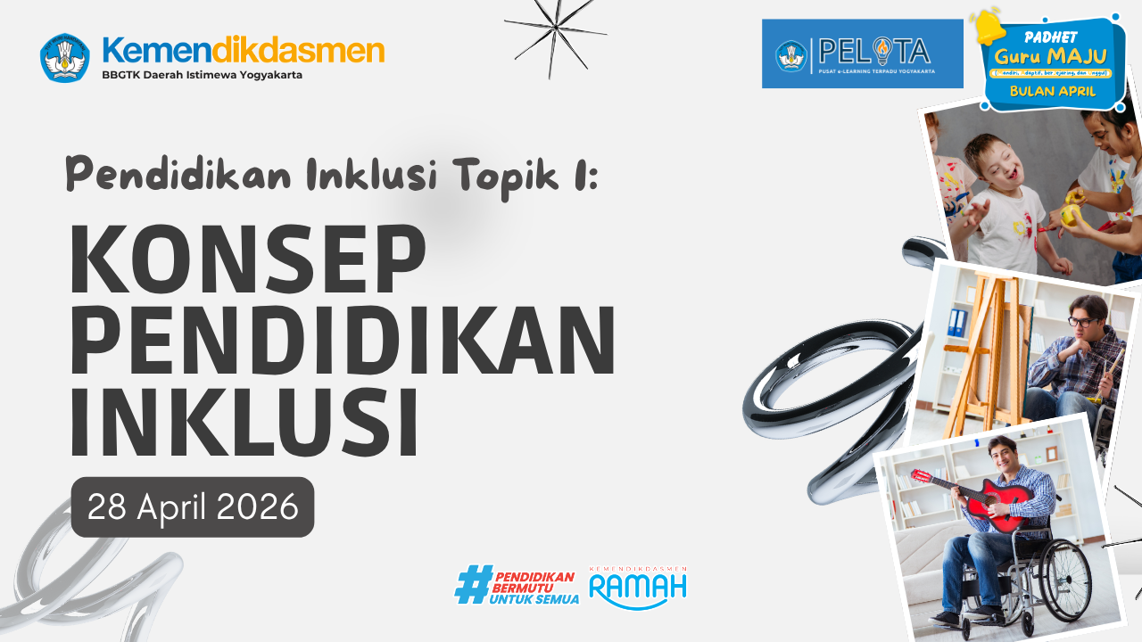 Thumbnail Program Padhet Guru Maju : Pendidikan Inklusi Topik 1 (Konsep Pendidikan Inklusi)