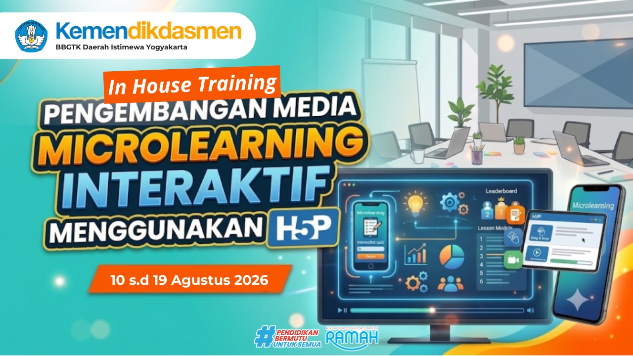 Thumbnail In House Training Pengembangan Media Microlearning Interaktif Menggunakan H5P