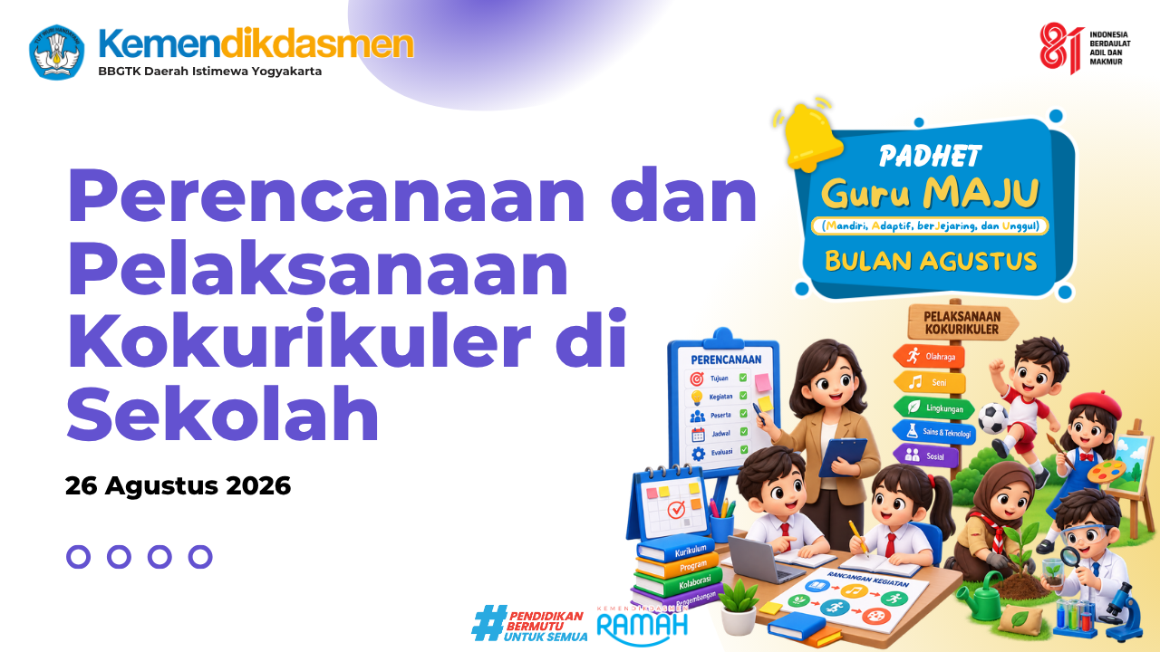Thumbnail Program Padhet Guru Maju: Perencanaan dan Pelaksanaan Kokurikuler di Sekolah