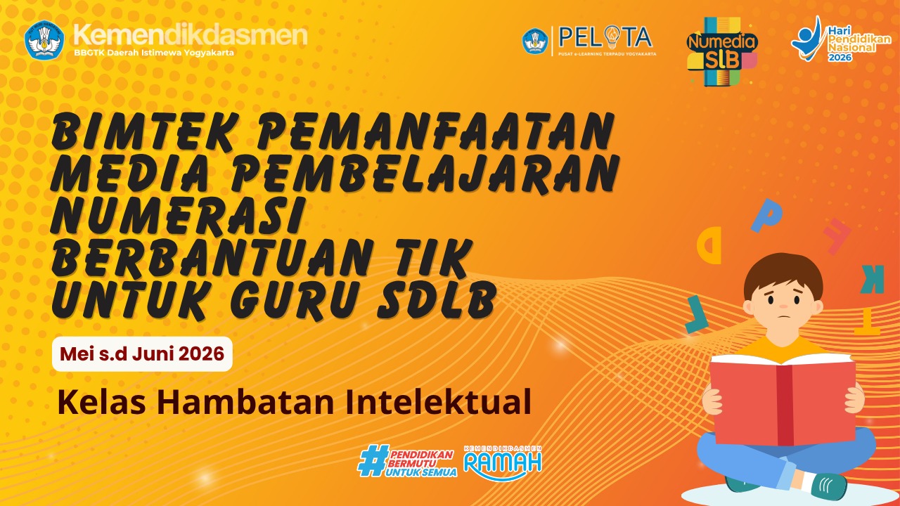Thumbnail Bimtek Pemanfaatan Media Pembelajaran Numerasi Berbantuan TIK untuk Guru SDLB (Hambatan Intelektual)
