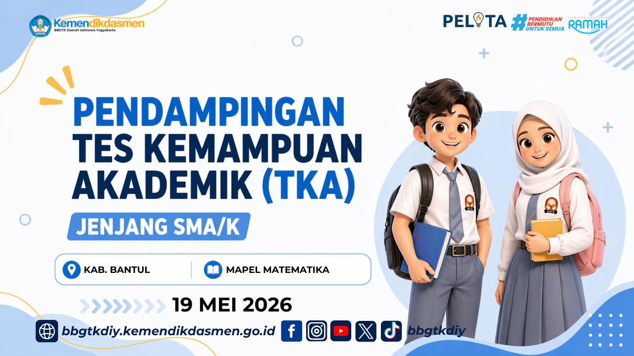 Thumbnail Pendampingan Tes Kemampuan Akademik (TKA) Jenjang SMA/K Kab. Bantul - Mapel Matematika