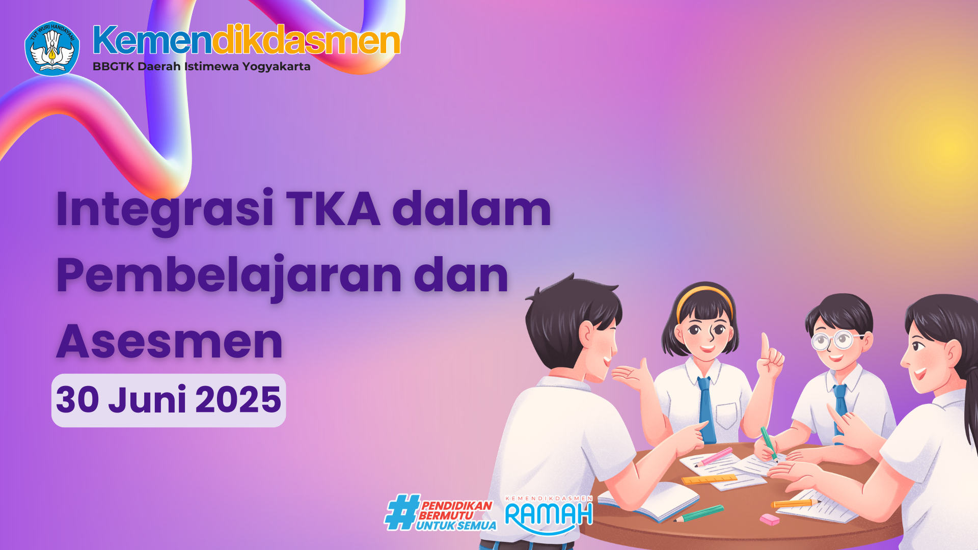 Thumbnail Program Padhet Guru Maju: Integrasi TKA dalam Pembelajaran dan Asesmen
