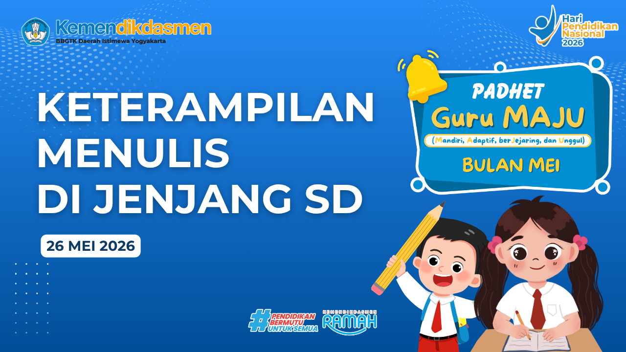Thumbnail Program Padhet Guru Maju: Keterampilan Menulis di Jenjang SD