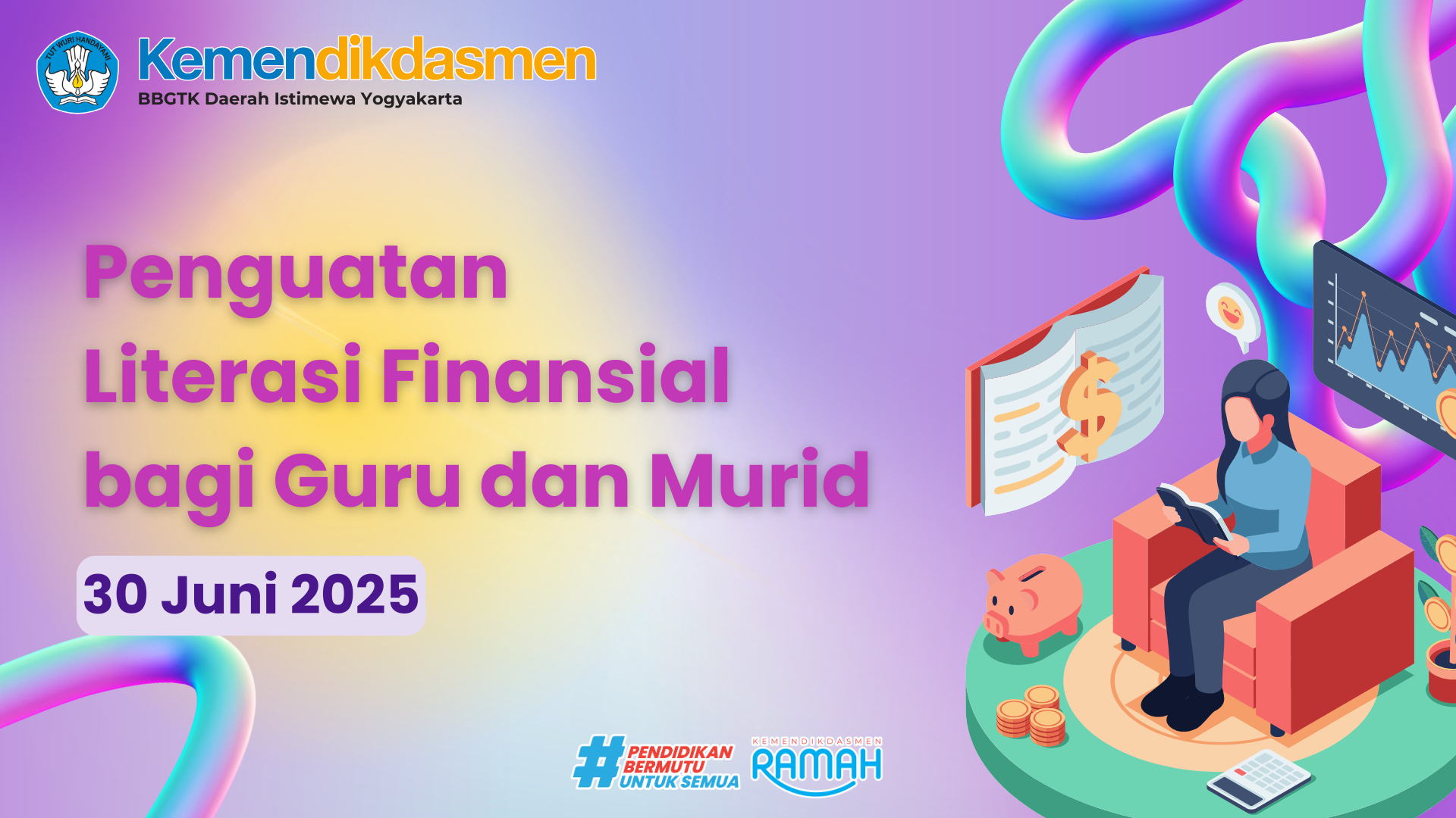 Thumbnail Program Padhet Guru Maju: Penguatan Literasi Finansial bagi Guru dan Murid